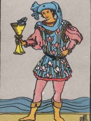 Page of Cups