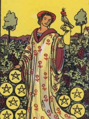 Nine of Pentacles