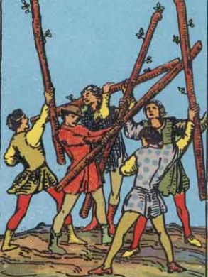 Five of Wands