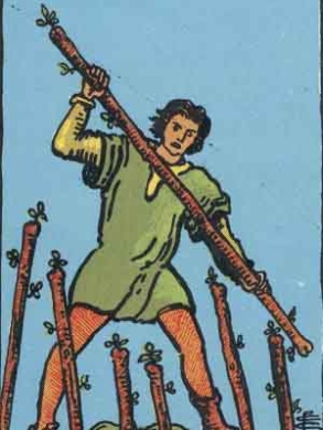 Seven of Wands